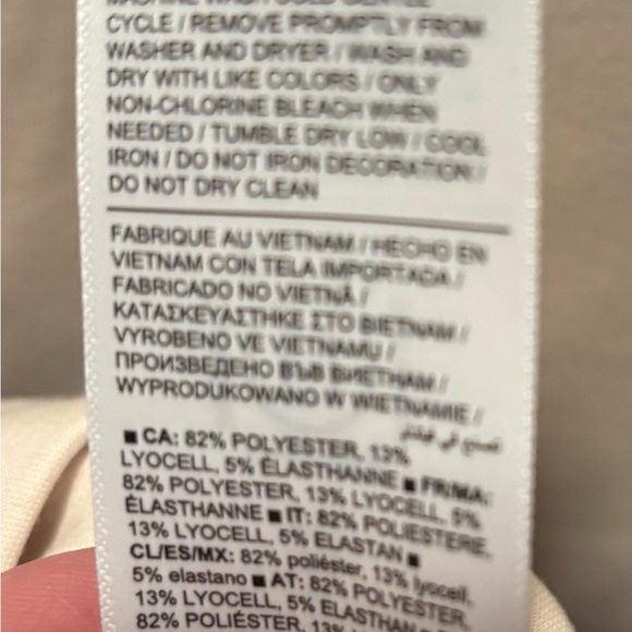 Athleta Cream/Bone/off White Allure Shirt Jacket Oversized  XL - Picture 10 of 12